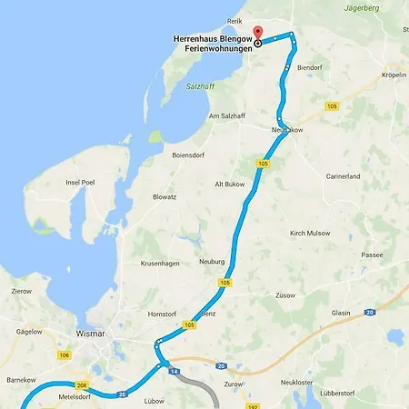 16, Herrenhaus Blengow, Lindenallee 21 Апартаменты *