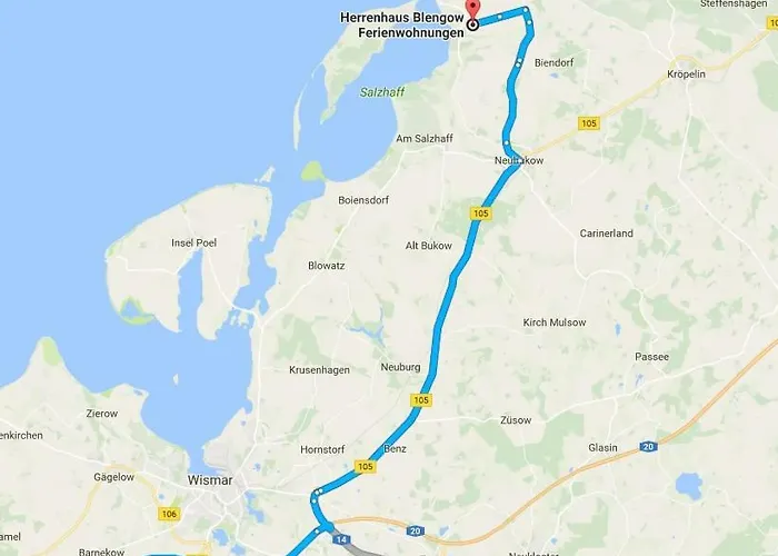 16, Herrenhaus Blengow, Lindenallee 21, Ostseebad Lejlighed *